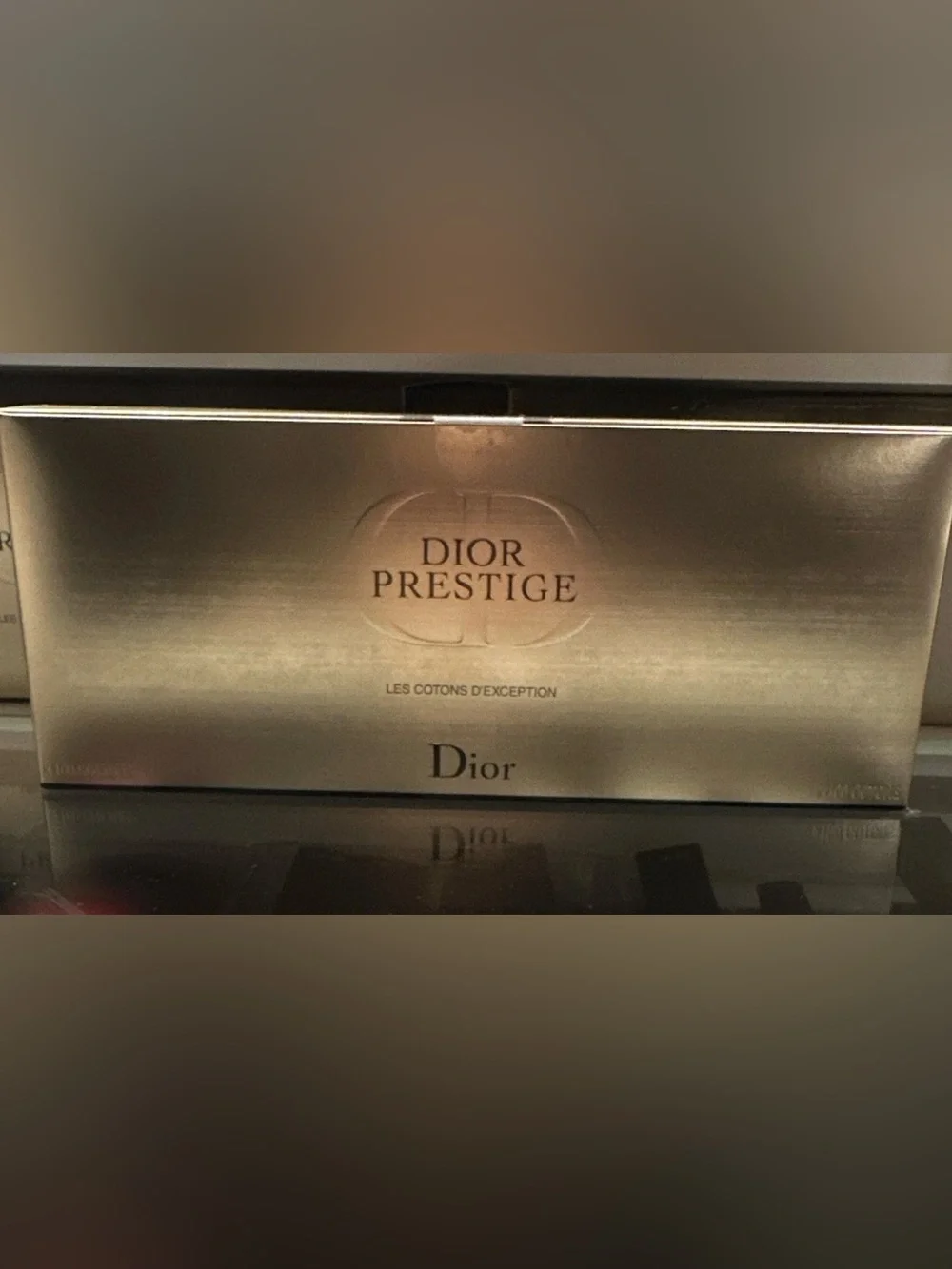 Dior Prestige Les Cotons d'Exception/Cotton Pads 100ct+6 Dior Privee Collection🤩